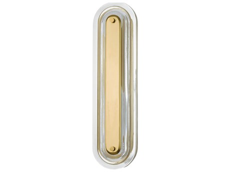 Hudson Valley Litton 1-Light Aged Brass LED Vanity Light