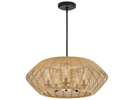 Hinkley Luca 5-Light Black Brown Candelabra Geometric Chandelier