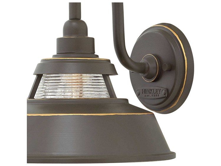 Hinkley Troyer Outdoor Wall Light Oil Rubbed Bronze 2
