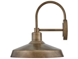 KICHLER Northland 16.75 In. 1-Light Black Outdoor Hardwired Barn Sconce-304011