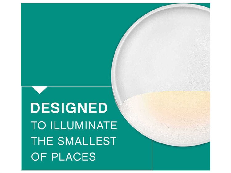Hinkley Nuvi 1 Outdoor Wall Light White 4