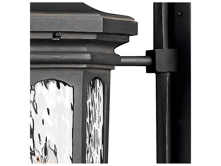 Hinkley Raley Outdoor Wall Light Museum Black 2