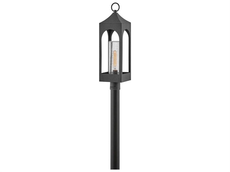 Hinkley Amina Outdoor Post Light Distressed Zinc
