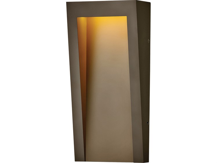 Hinkley Taper 1 Outdoor Wall Light Textured Oil Rubbed Bronze 2