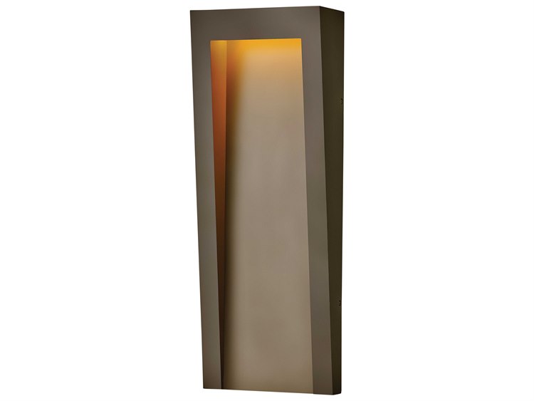 Hinkley Taper 1 Outdoor Wall Light Textured Oil Rubbed Bronze 2