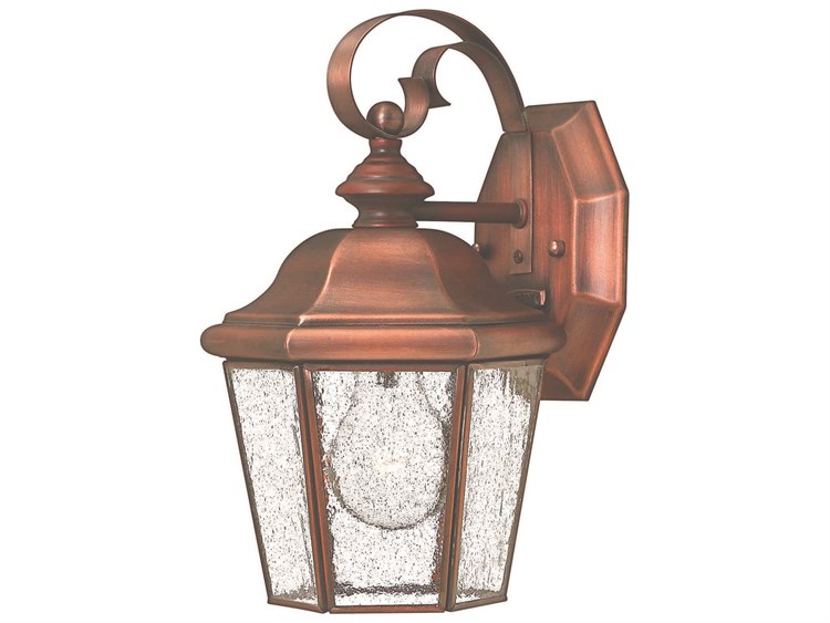 Hinkley Lighting Clifton Beach Antique Copper Outdoor Wall Light