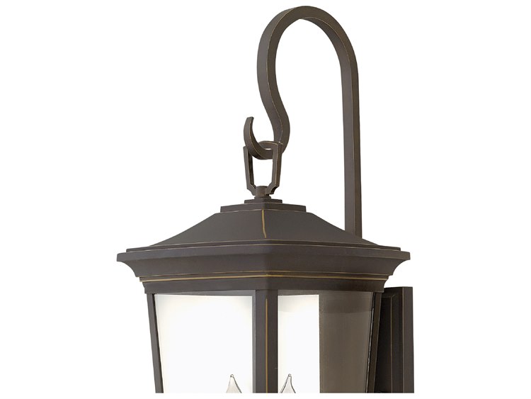 Hinkley Bromley 3-Light Outdoor Wall Light Oil Rubbed Bronze 2