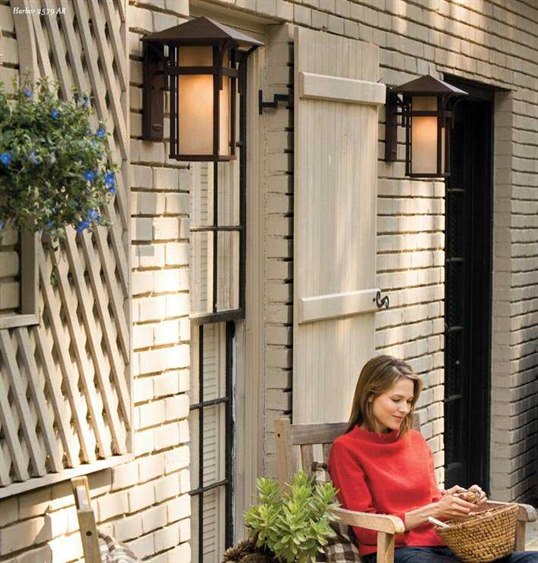 Hinkley Harbor Outdoor Wall Light Black 3