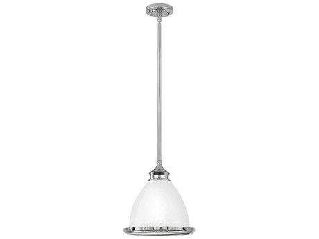 Hinkley Amelia 1-Light Polished White Bell Pendant