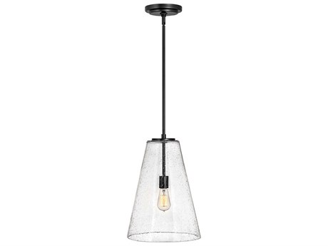 Hinkley Vance 1-Light Satin Black Pendant