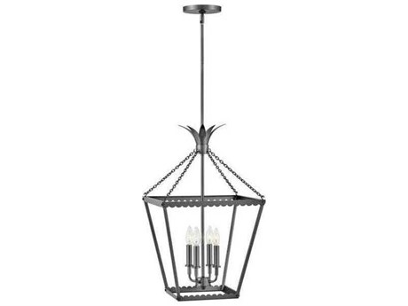 Hinkley Palma 4-Light Black Oxide Candelabra Chandelier
