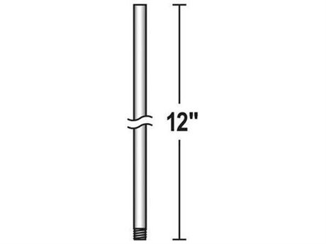 Hinkley Accessories Polished Antique Nickel 12" Stem