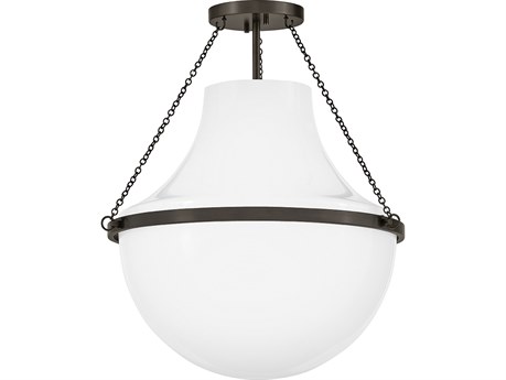Hinkley Collins 1-Light Black Oxide Semi Flush Mount