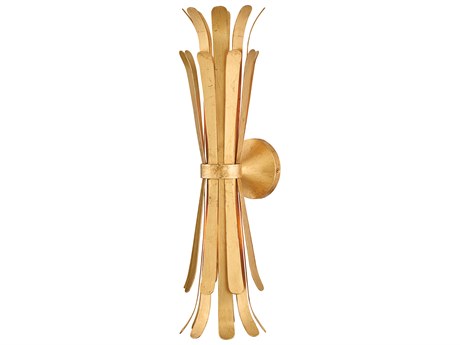 Hinkley Reina 2-Light Distressed Brass Wall Sconce