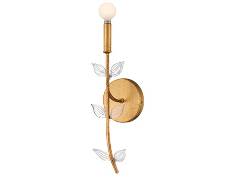 Hinkley Aliso 1-Light Distressed Brass Wall Sconce