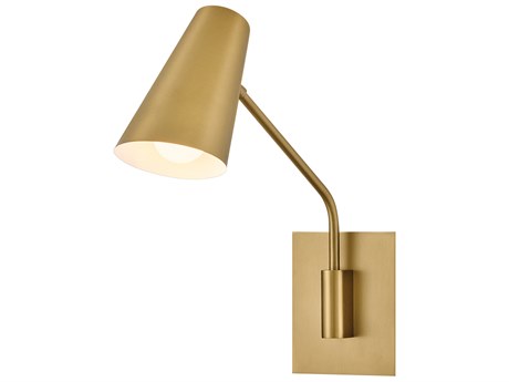 Hinkley Bray 1-Light Lacquered Brass Swing Wall Sconce