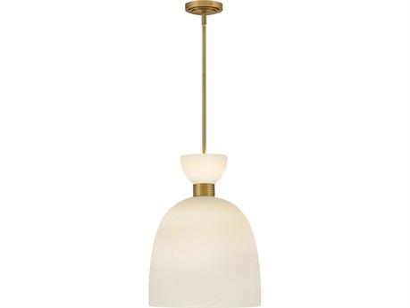 Hinkley Lisa McDennon 2-Light Lacquered Brass Bell Pendant