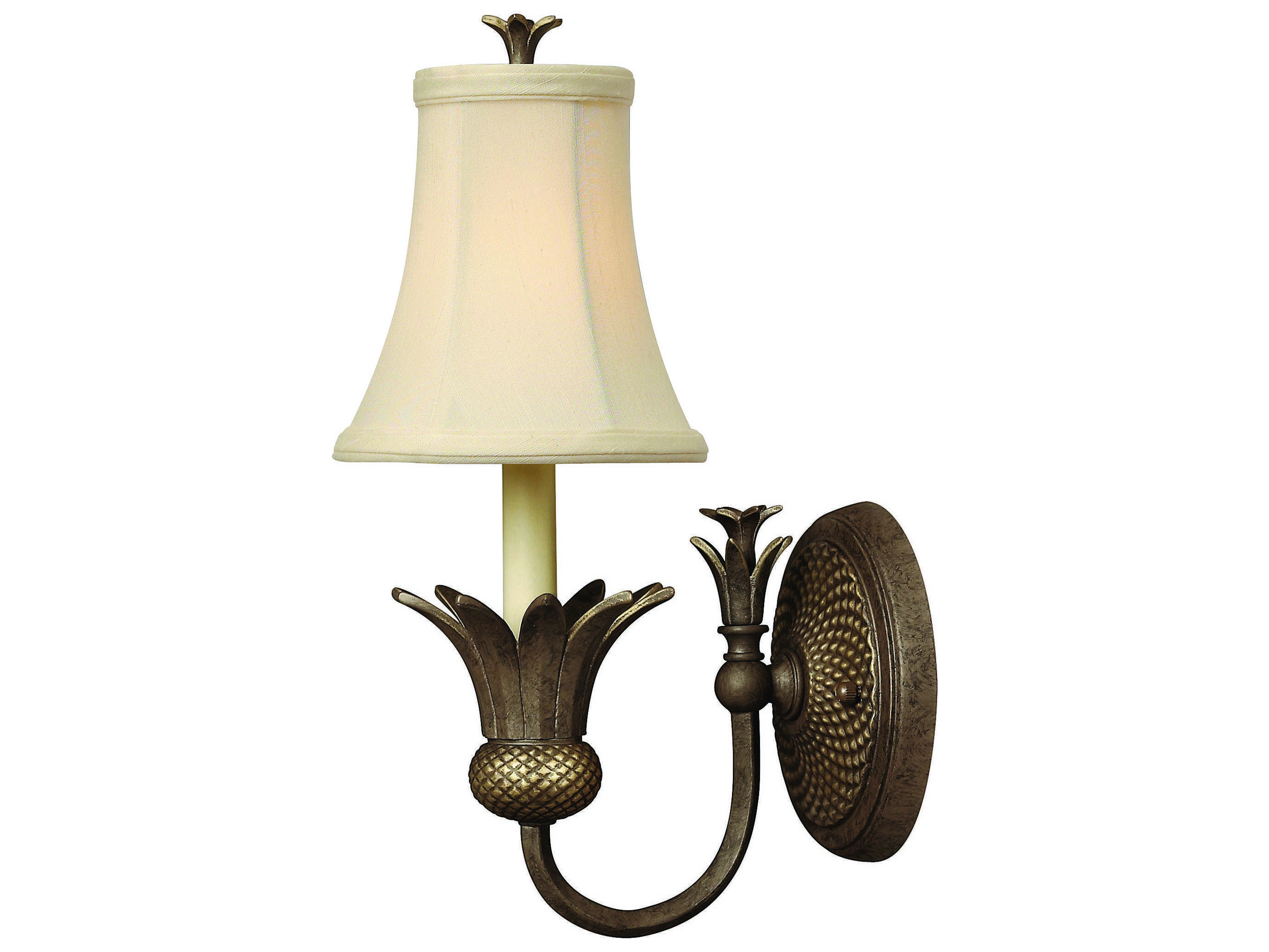 Hinkley Lighting Plantation Pearl Bronze Wall Sconce HY4880PZ