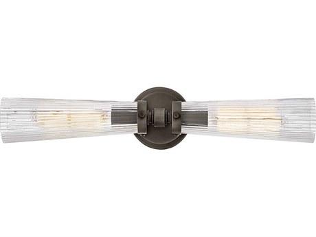 Hinkley Jude 2-Light Black Oxide Vanity Light