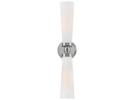 Hinkley Jude 2-Light Polished Nickel Vanity Light