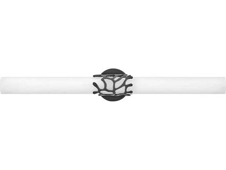 Hinkley Lyra Black Glass LED Vanity Light