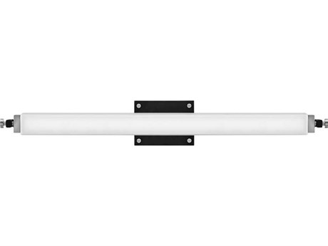 Hinkley Rollins Black Chrome Glass LED Vanity Light