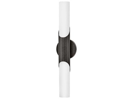 Hinkley Grace Textured Black Oxide Vanity Light