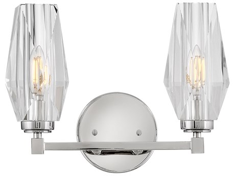 Hinkley Ana 2-Light Polished Nickel Vanity Light
