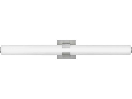 Hinkley Aiden Brushed Nickel Glass LED Vanity Light