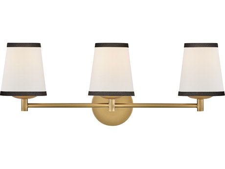 Hinkley Sonia 3-Light Lacquered Brass Vanity Light