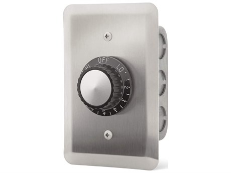 Infratech Value Control Stainless Steel 240 Volt Single INF10 with Wall Plate & Gang Box