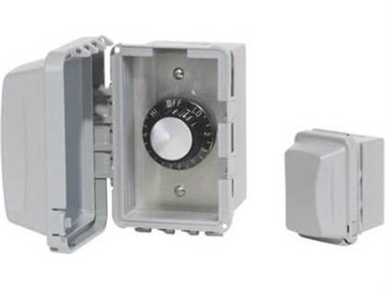 Infratech Value Control Stainless Steel 240 Volt Single INF20 with Flush Mount & Gang Box