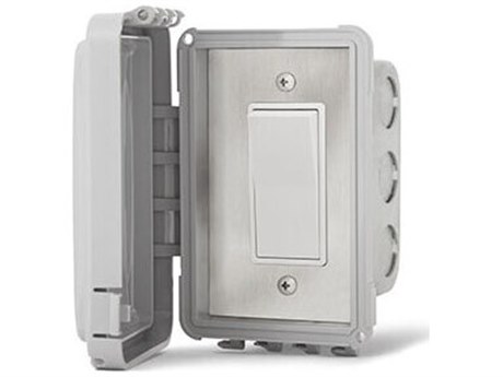 Infratech Value Controls Single On/Off Switch Flush Mount & Gang Box 20 AMP Per Pole