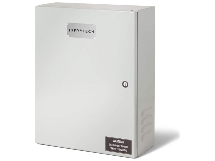Infratech Steel Gray 4 Relay Home Management Panel