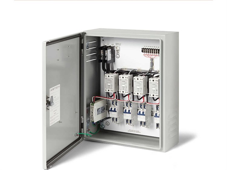 Infratech Steel Gray 6 Relay Home Management Panel