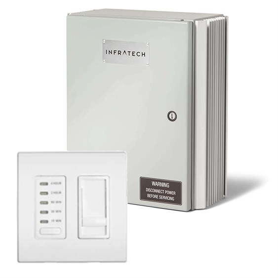 Infratech Steel Gray 1 Relay Universal Panel