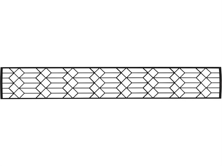 Infratech Single Element Stainless Steel Black 61'' Craftsman Motif Upgrade Kit