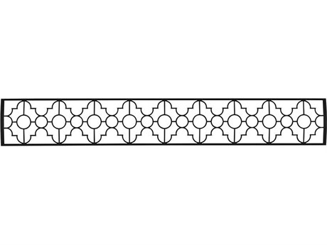 Infratech Single Element Stainless Steel Black 39'' Mediterranean Motif Upgrade Kit