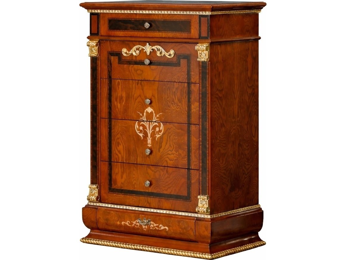 Infinity Furniture Import E-38 Brown Solid Wood Accent Chest