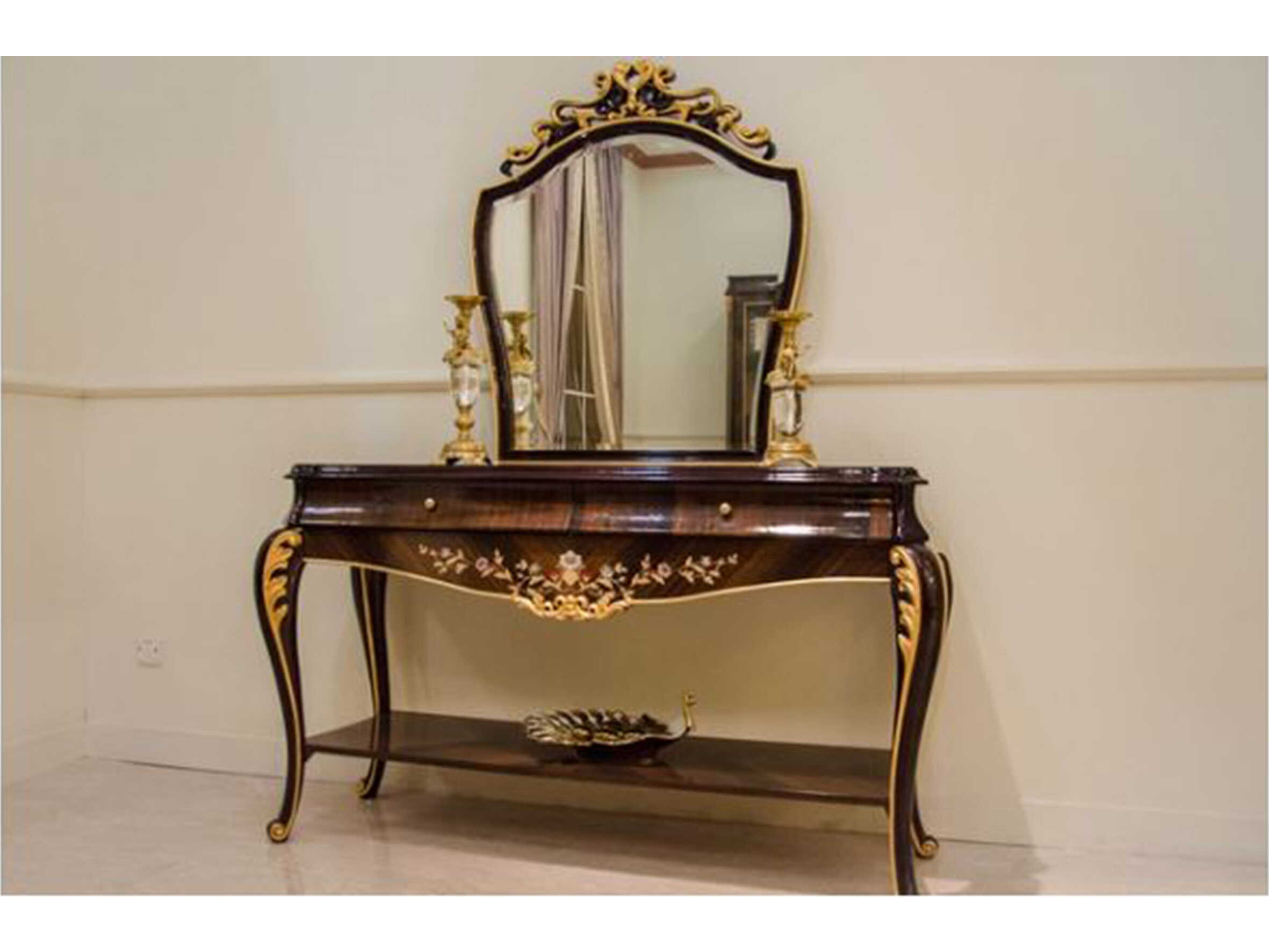 Infinity Furniture Import E-70 Rectangular Wood Console Table