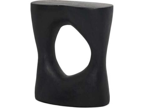 Interlude Home Josephine Oval Concrete End Table