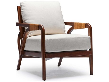 Interlude Home Delray Beige Fabric Accent Chair