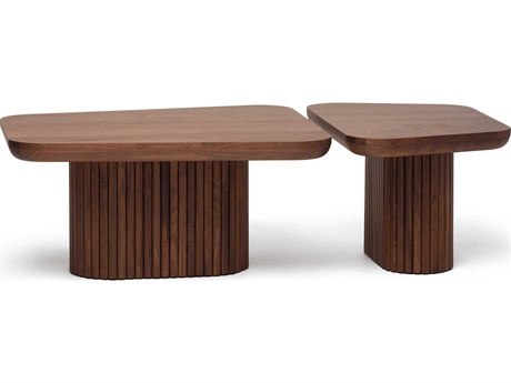 Interlude Home Carrabelle Wood Classic Walnut Coffee Table