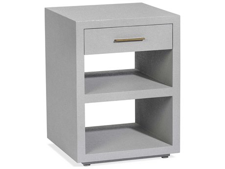 Interlude Home Livia 1-Drawer Gold Chest Nightstand