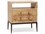 Interlude Home Burton 2-Drawers Beige Ash Wood Nightstand  IL188291