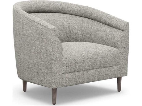 Interlude Home Capri Gray Accent Chair
