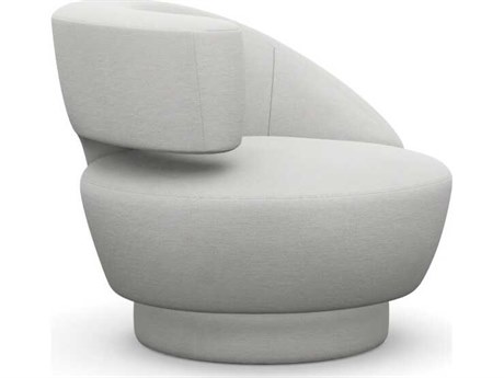 Interlude Home Arabella Swivel Cream Accent Chair