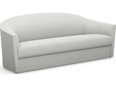 Interlude Home Turin Fresco White Faux Leather Sofa