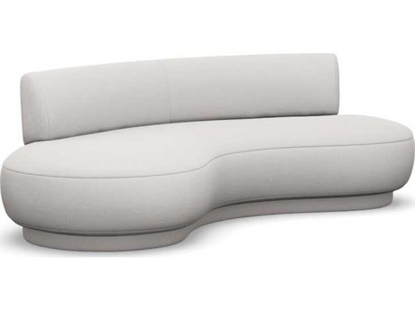 Interlude Home Nuage Bungalow Beige Upholstered Sofa
