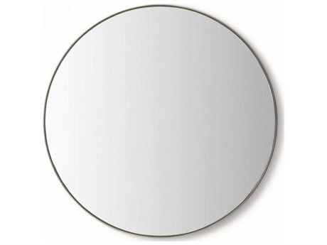 Interlude Home Aalina Antique Bronze Wall Mirror Round